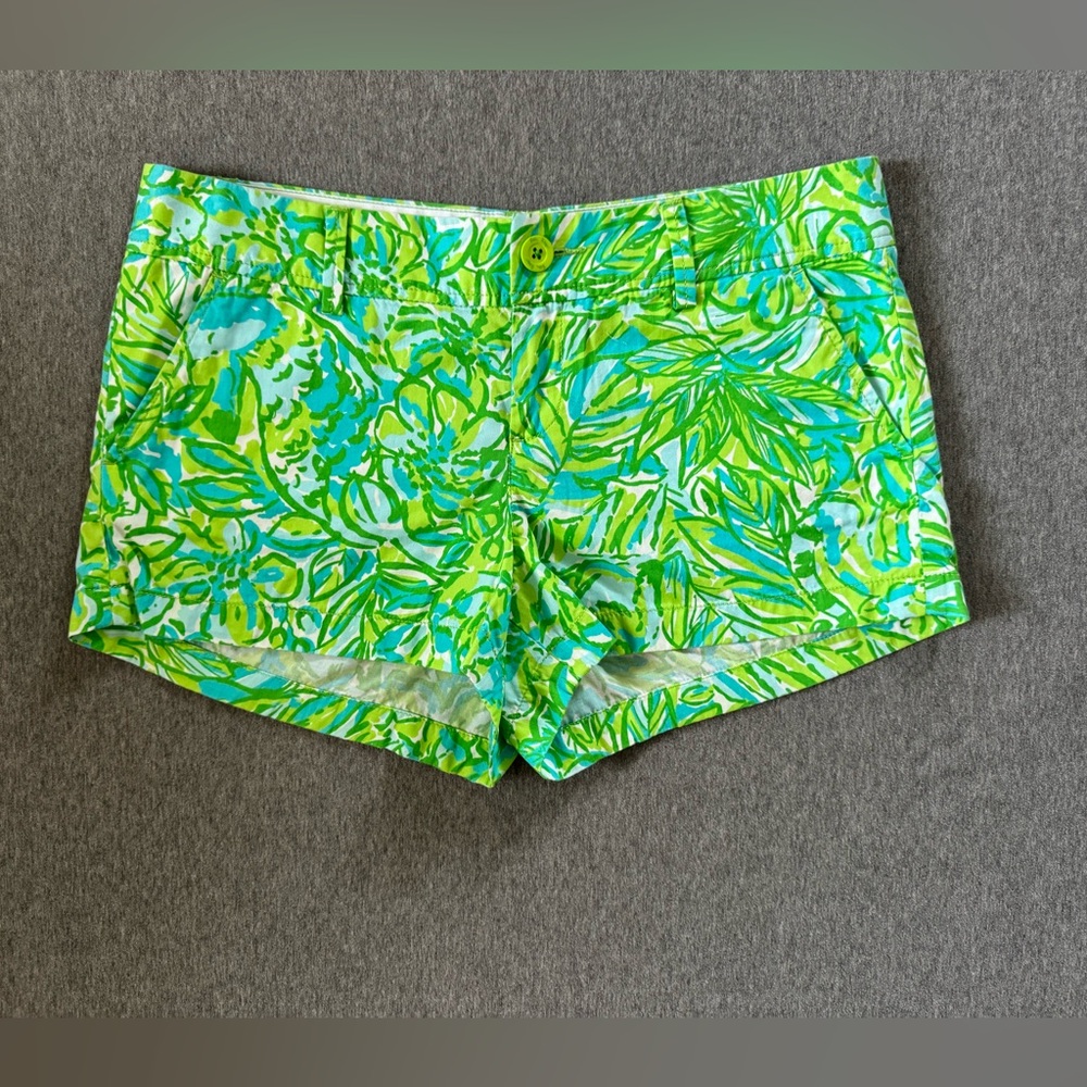 Lilly Pulitzer The‎ Walsh Short green woman’s size 10